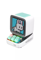 Divoom Divoom Ditoo Pro - Retro Pixel Art LED Bluetooth Speaker - White