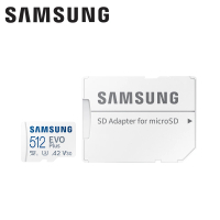 SAMSUNG 三星 2021 EVO Plus microSD 512GB 記憶卡