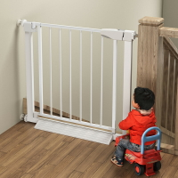兒童安全門寶寶門欄樓梯護欄嬰兒圍欄免打孔寵物隔離柵欄黑色護欄