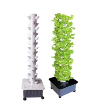 Soilless Culture Hydroponics Growing System Tower Vertical Planting Tower Agricultural Greenhouse Garden Balcony Outdoor