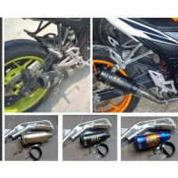 คอท่อ + ปลายท่อ New R15 ปี 2017 - 21 / MT-15 XSR155 สแตนเลส ขนาด นิ้ว พร้อมปลายท่อ เอซซี งานคุณภาพ