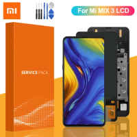 100% Original 6.399" LCD For Xiaomi Mi Mix 3 Mix3 LCD Display Touch Screen Digitizer Assembly With Frame Replacement Parts Best