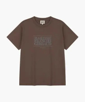 MARITHE FRANCOIS GIRBAUD CLASSIC LOGO TEE brown XL