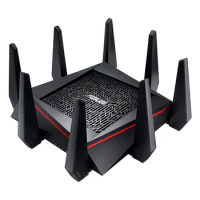 ASUS RT-AC5300 AC5300 WiFi Gaming Router, Tri-Band 5330 Mbps,2.4GHz &amp; 5 GHz, MU-MIMO AiMesh WholeHome Mesh Wi-Fi System