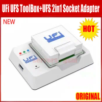 UFi UFS-Prog UFS Tool Box, 2 in 1 Socket Adapter, UFS BGA 153,UFS BGA 254, Original, Works, New, 2024