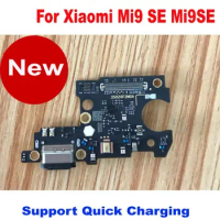 100% Best Working For Xiaomi Mi 9 SE Mi 9SE Mi9SE Microphone USB Plug Fast Charging Port Charge Board Flex Cable Connector