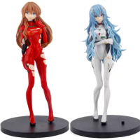 New Anime EVA Ayanami Rei Action Figures NEON GENESIS EVANGELION Asuka Langley Soryu Makinami Figure Ornaments Model Toys Gifts