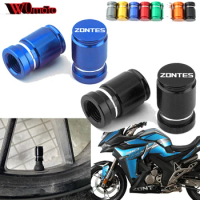 For ZONTES 310 ZT250 ZX310R ZON TES 310X 310T X310 T310 V3 CNC Motorcycle Tire Air Valve Caps Motor Wheel Tyre Dust Stems Cover
