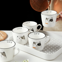 北歐雙層瀝水塑料托盤創意長方形家用杯子水杯茶杯置物架茶幾茶盤