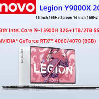 Lenovo Legion Y9000X E-sports Gaming Laptop 13th Intel Core i9-13900H /32G /1T SSD/RTX 4060/4070 16 Inch 165Hz Screen Notebook