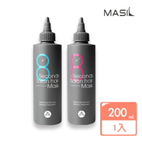 【MASIL】8秒沙龍縮時護髮髮膜 200ml(8秒髮膜 韓國)