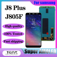 6.0" Super AMOLED LCD For Samsung J805 J805F J8 Plus LCD Display Touch Screen Digitizer Assembly Replacement
