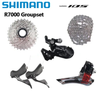 SHIMANO 105 R7000 2x11S Groupset ST RD CS HG601 Link Road Bicycle Accessories GS SS