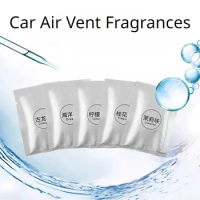 10/20Pcs Air Freshener Replacement Tablet Refill Solid Perfume Flavor for Car Air Vent Fragrances Diffuser Air Purifier Ashtray