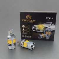 Zyvolt ZTX-7 Lampu LED Mobil untuk Sein Mundur dan Rem DC 12V Chip 3030 Cembung 36 Mata Kipas Pendin