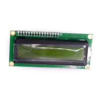 LCD1602 1602 LCD Module 16X2 Character LCD Display PCF8574T PCF8574 IIC I2C Interface 5V for Arduino,Yellow Green Screen