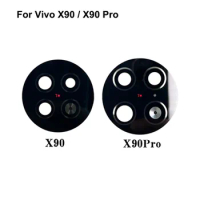 New For Vivo X90 Back Rear Camera Glass Lens test good For Vivo X90 Pro Replacement Parts