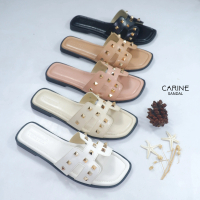Sandal Fashion Wanita Teplek Flat Carine goodcollection.