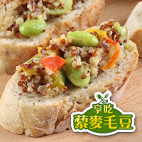 【愛上美味】 享吃養生黎麥毛豆6包組(200g/包)