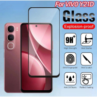ฟิล์มกระจกเต็มจอ For Vivo Y21D Y21d Y31 5G Y200 Y19S V60lite V50lite ฟิล์มกันกระแทก ฟิล์มกันรอย ฟิล์