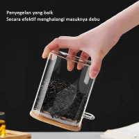 Toples kaca rusa mewah Toples snack Kaca Lebaran Toples Kaca Set Mewah Toples Kue Kering Toples Kaca