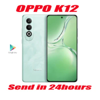 OPPO K12 5G NFC Snapdragon 7 Gen 3 Octa Core Smartphone 6.7" 120Hz AMOLED Screen 50MP Triple Camera 5500mAh 100W SuperVOOC