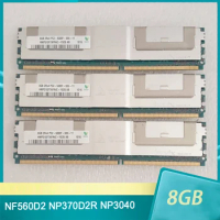 1 Pcs NF560D2 NP370D2R NP3040 For Inspur Server Memory 8GB 8G 2RX4 DDR2 667 FBD RAM