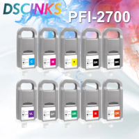PFI2700 PFI-2700 Ink Cartridge 100% Compatible for Canon Image PROGRAF GP-2000 GP-4000 GP-4600S GP-6600S Large Format Printer