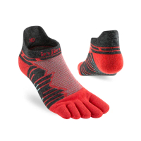 【Injinji】Ultra Run終極系列五趾隱形襪(火山紅)NAA6505(終極系列 五趾襪 隱形襪 跑襪)