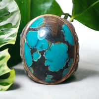 Cincin batu pirus persia ceplok kuro