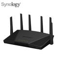 Synology RT6600ax 三頻 Wi-Fi 6 無線路由器 - 黑色，4x4 MIMO 技術，6600 Mbps 最大數據速率