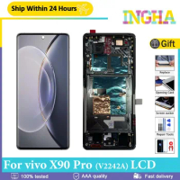 AMOLED Original 6.78''For vivo X90 Pro LCD Display Touch Screen Digitizer Assembly Replace For vivo X90 Pro LCD V2242A Display