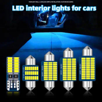 For Toyota Previa Estima ACR30 ACR50 9Pcs Error Free LED Car Interior Front Rear Reading Light Trunk Lamps Door Bulb Accessories