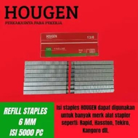 Isi Staples Tembak 6mm Refill Staples Tembak 6 mm Hougen