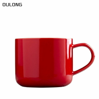 甌龍雄鷹馬克杯創意紅色杯子早餐杯牛奶杯咖啡杯陶瓷杯水杯