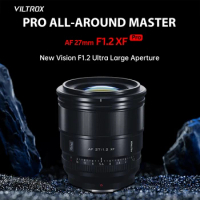 VILTROX 27mm 75mm F.1.2 Pro Fuji XF Ultra Large Aperture Camera Lens APS-C Prime Lens For FUJIFILM XF Mount Lens X-T30 XT5 XT4