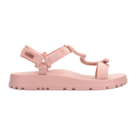 【Melissa】率性蛇形涼鞋(粉色)