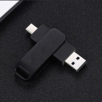 2In1 OTG USB Flash Drive USB2.0 Type-C&amp;IOS Pendrive 128G 64G Memory USB Stick Pen Drive 32GB U Disk For iPhone Xiaomi Samsung PC