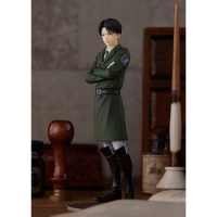 Brand New Genuine GSC Pop Up Parade Attack on Titan Levi Ackerman Action Figures Collectible Model Toys In Stock