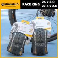 Continental MTB Folding Tires Race King 26*2.0 27.5*2.0 Mountain Bike Tyre 50-65PSI Ultralight Bicycle Foldable Tires Bike Parts