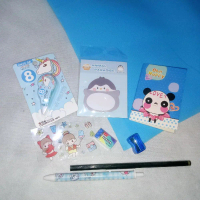 Perlengkapan ATK 8 in 1 Free Box, Hampers Atk, Hadiah Ulang Tahun