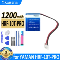 YKaiserin 1200mAh Replacement Battery for YAMAN HRF-10T-PRO Cosmetic Instrument Batterie Bateria Warranty 2 Years + Tools