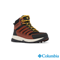 Columbia 哥倫比亞 男款- STRATA TRAIL Omni-Tech防水高筒登山鞋-鏽紅色  UYM86510PU/IS