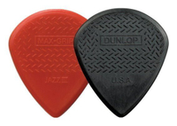 Dunlop Jazz III Max-Grip 電吉他/電貝斯 Bass Pick 彈片(防滑速彈款)【唐尼樂器】