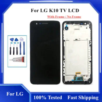 5.3" LCD For LG K10TV K430TV K410TV LCD For LG K10 TV LCD Display Digitizer Touch Screen Panel Assembly Replacement With Frame