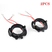 2pcs H7 LED Headlight Bulb Universal Low Beam Bulb Clip Headlamp Socket Adapter Retainer Head Light for VW Golf 5 MK5 Jetta