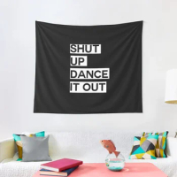 Shut up, Dance it out Tapestry Things To Decorate The Room Aesthetic Room Decor Korean Tapestry