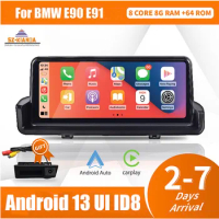 In Stock 10.25" Wireless Carplay Android Auto Car Multimedia Player For BMW 3 Series E90 E91 E92 E93 GPS Radio Screen Display 4G