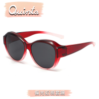 【Quinta】舒適加大包覆型偏光太陽眼鏡(度數族必備/抗UV400/可包覆度數眼鏡超實用-QTT833)