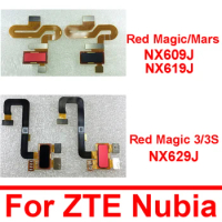 Fingerprint Sensor Button Flex Cable For ZTE Nubia Red Magic NX609J Mars NX619J 3S 3 NX629J Home Key Return Flex Ribbon Parts